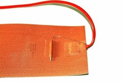Guitar Side Bending Surface Heating Flexible Blanket Custom Made 3″ X28″ 260W CE