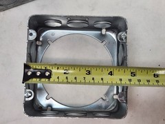 2 pcs Emerson Appleton 4SJDE-1/2-3/4, 4-11/16″, 1/2 & 3/4 KO, Extension Ring