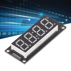 0.56in LED Disp Module 4 Digit 7 Segment Digital Tube Clock Module With Pin