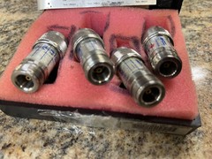 13AB 4PCS KIT MIDWEST MICROWAVE 50 OHM 18 GHz MODEL 3551 Male / Female N