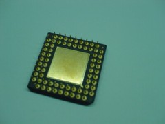 SIEMENS SAB82258-A 68-pin ceramic Microprocessor CPU PGA 1985 AUSTRIA