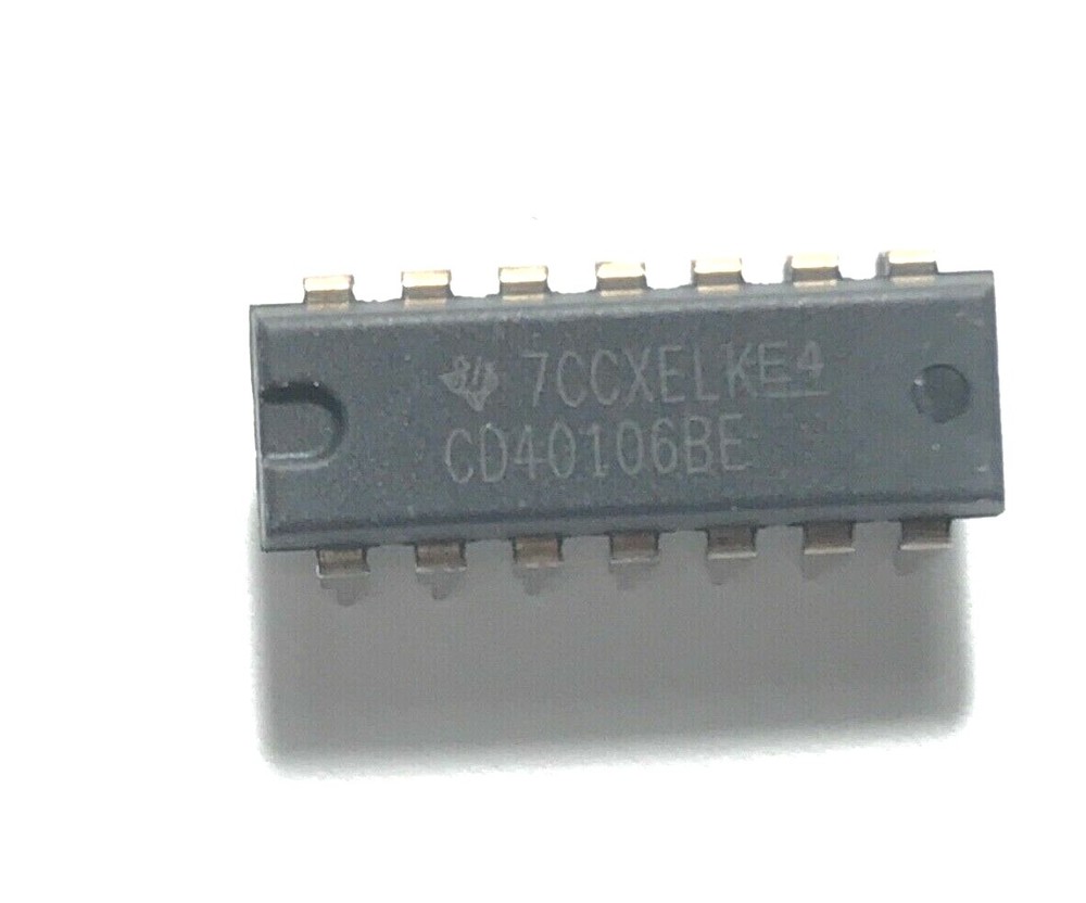 5PCS CD40106BE CMOS Hex Schmitt-Trigger Inverters New IC