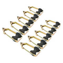 For RO300 Steel Zinc-Plated Colored Zinc 3″ Cable Roller Universal 10Pcs