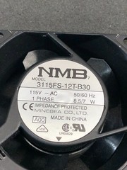 2 NMB 3115FS-12T-B30 FAN, 170193