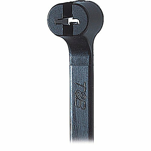 T&B TY242MX, Cable Tie, Black, Nylon 6.6 (Pack of 100)