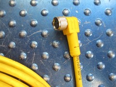 NEW TURCK PICOFAST CORDSET RIGHT ANGLE 3-PIN FEMALE U0071-4 PKW 3M-5