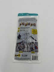 Self-Gripping Storage Cable Ties, Black, 4 & 10-In., 20-Pk. – 420-48BL