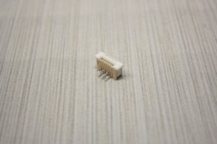 10x Molex Socket FFC/FPC Connector Thru Hole Right-Angle ZIF Bottom Contact 6pin