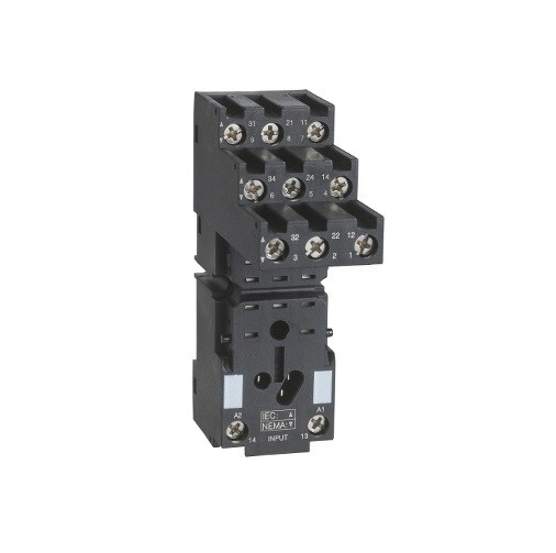 RXZE2S111M, Schneider Electric, Socket, Harmony,For Rxm3 Relays,Screw Connectors