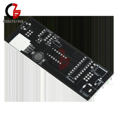 DIY Digital Clock Kit Voice Control Music Spectrum Display LED Electronic Kit