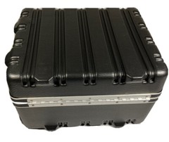Guitar Effects Pedal Board Travel Case Heavy Duty Polyethylene Handle W/Wheels