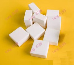 10pcs 95% Alumina Aluminum Oxide Ceramic Square Plate Sheet 10/17.5/20/25/40mm