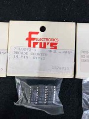 ASSORTED BINARY COUNTERS, FRY’S ELECTRONICS, LOT OF 5, NEW/SEALED