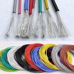 Flexible Silicone Wire Cable 30/28/26/24/22/20/18/16/14/12/10 AWG Various Colour