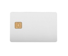 Plastic cards blank cards chip card ATMEL AT24C02 chip PVC white glossy
