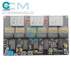 DC 4.5V-5.5V 6-bit Digital Circuit Clock Kit DIY Electronic Clock Teaching Kit