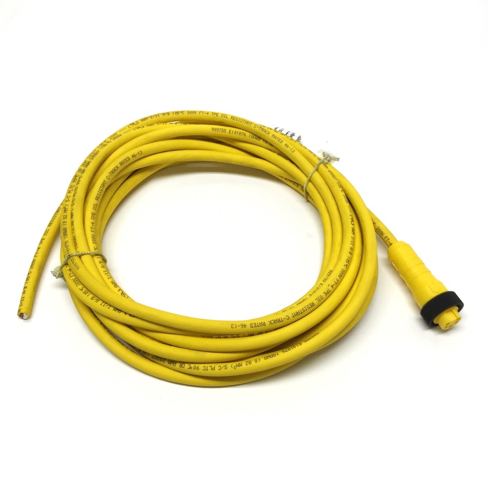 Lumberg RK 50-755/20F Sensor Cable Single-Ended Cordset 7/8″ 5-pin Female, 20ft