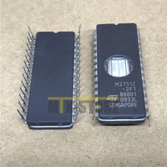 5pcs M27512-2F1 M27512 NMOS 512K 64K x 8 UV EPROM