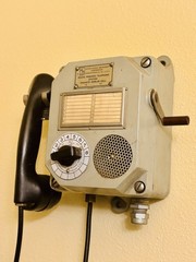 WWII United States Instrument Co Sound Powered Phone Station A542 Navy Military