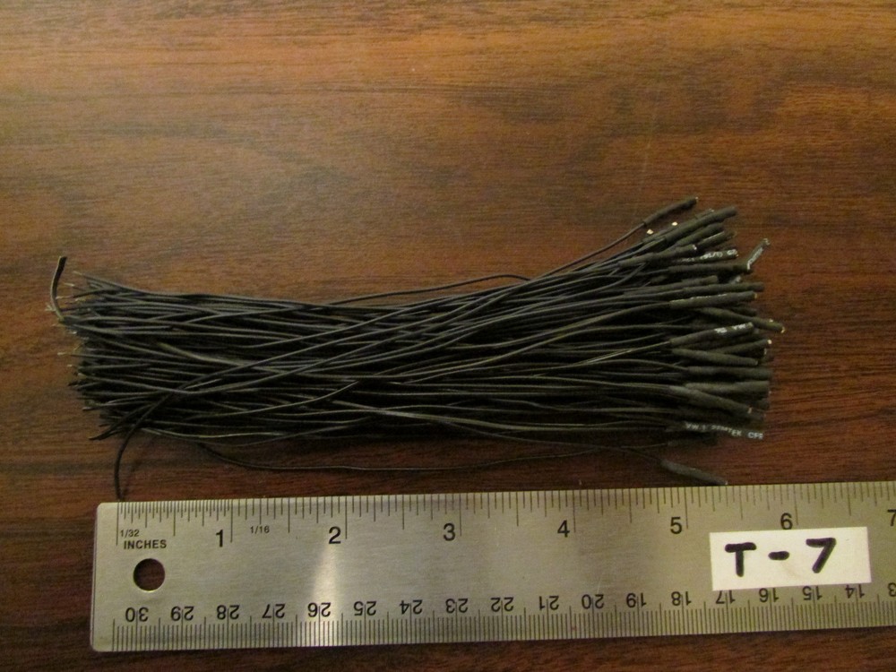 Bag of 100 Black 6-Inch Female Socket Wires Logic Analyzer Type New