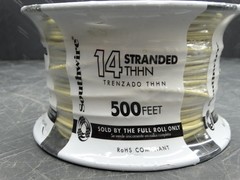 Southwire 500 ft. 14-Gauge Yellow Stranded CU THHN Wire