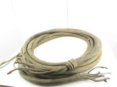 Royal Electric 2/0 AWG-3 4 Conductor 90 DEG C 2000V Rubber Cord 69FT 2/0/4