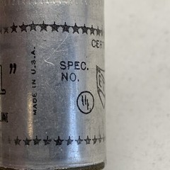 (4-Pack) Vintage Ideal FS-12 Fluorescent Light Bulb Starter 32W Made in USA