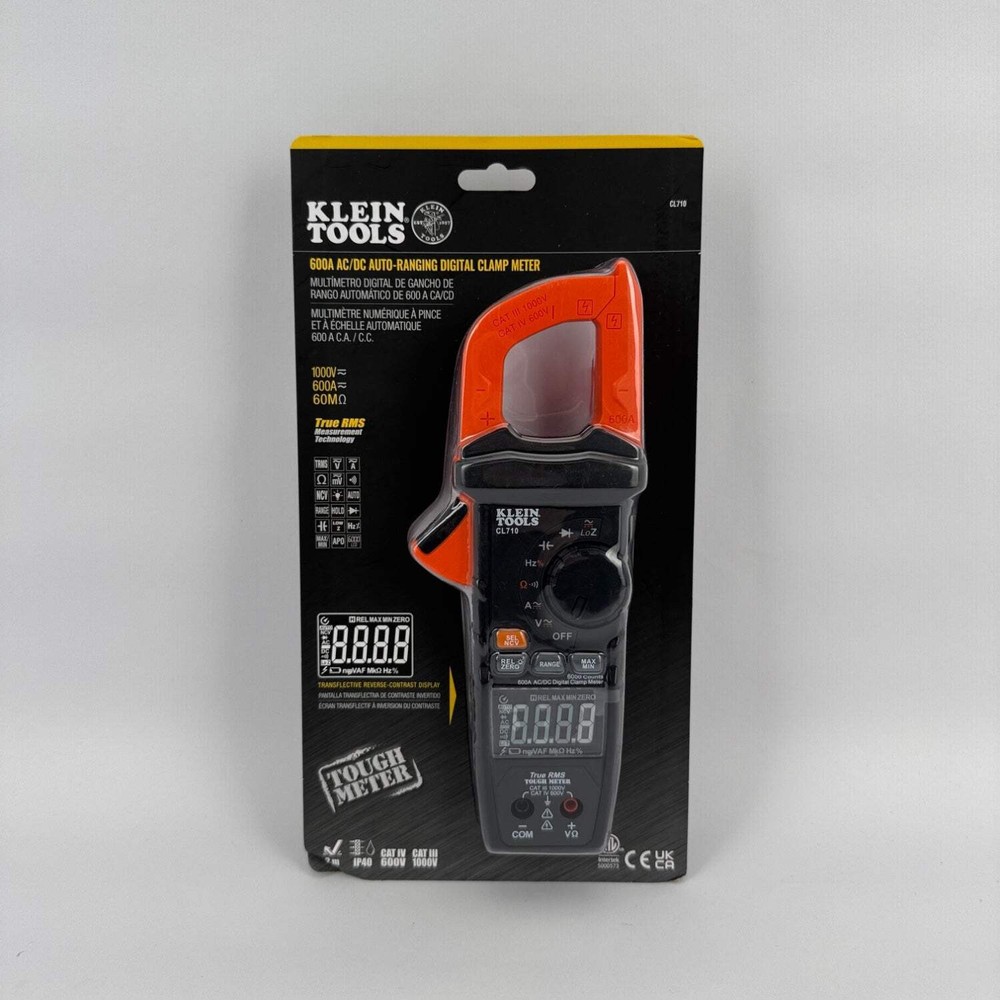 New Klein Tools Premium Meter Electrical Test Kit CL220VP