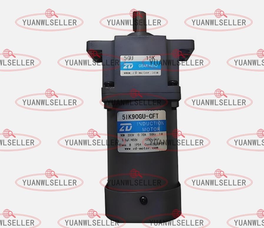 ONE ZD 5IK90GU-CFT Induction Motor + 5GU15K Gear Head 90W 220V 0.70A 50Hz New