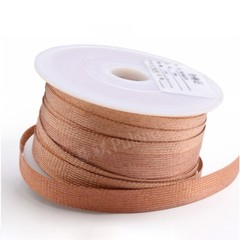 Flat Pure Copper Braid Cable Bare Copper Braid Wire Ground Lead 2mm – 28mm