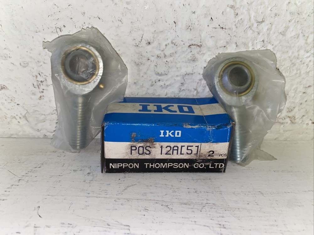 Box Of 2 Nippon Thompson IKO POS 12A[5] Rod End Bearing