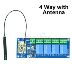 1/2/3/4Ch Ewelink WiFi Remote Control Switch Bluetooth Dual Model Relay Module