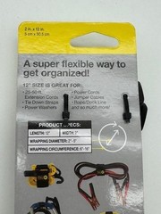 Wrap It Super Stretch Storage Straps, 12” 4 Pack Weather Proof Multi Purpose NEW