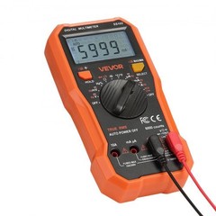 Digital Multimeter, 6000-Count TRMS DC/AC Voltmeter Current Tester, Professional