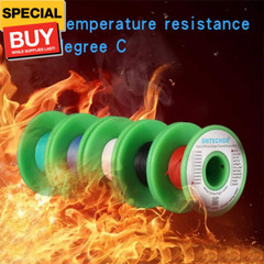 30 Gauge Silicone Wire Kit Red Black White Blue and Green Each 50ft 30 AWG Stran