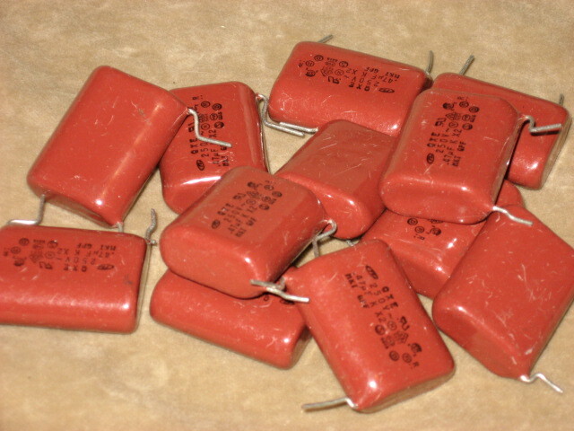 .47uf 250 volts AC capacitor, new