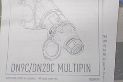 MELTRIC DN20C #17-68181 HD Inlet/Plug Multi-Pin , 15a, 480VAC Max, 18Pole+Ground