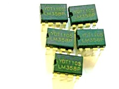 LM358 LM358P Dual Op-Amp DIP-8 IC FREE Shipping within US LOT OF5