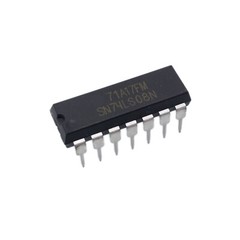 US Stock 10pcs SN74LS08N 74LS08 Quadruple 2 Input Positive AND Gate IC DIP-14