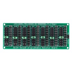 7 Decade 1R – 9999999R Programmable SMD Resistance Sliding Resistance Pla C6Z8-
