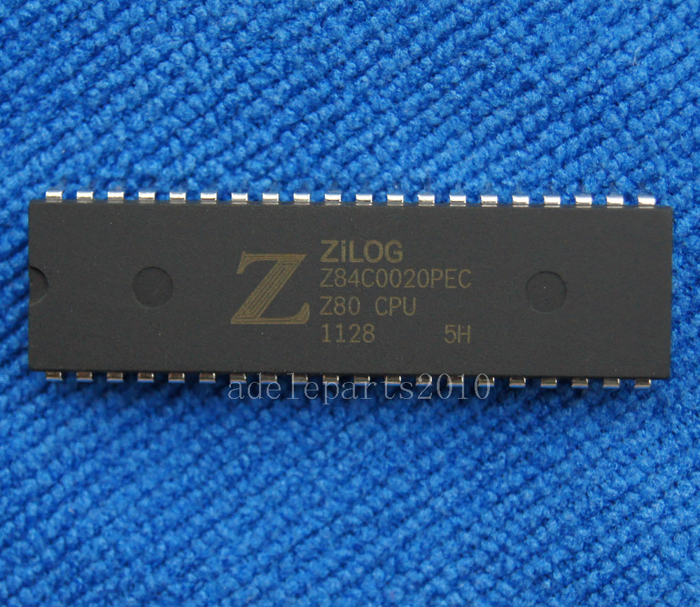 10pcs Z84C0020PEC Z84C0020 NMOS/CMOS Z80 CPU CENTRAL PROCESSING UNIT DIP-40