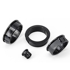 Wall Desk Grommet Table Plastic Cable Tidy Wire Hole Cover 8mm – 60mm Black