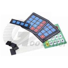 1 2 3 4 Key Membrane Switch Keypad 1×1 1×2 1×3 1×4 Matrix Array Keypad Keyboard