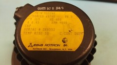 EG&G ROTRON BLOWER FAN 115V 400 HZ 9000 RPM 1PH 0.43 AMP P/N 025544