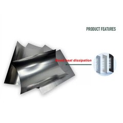 0.1-1mm Flexible Graphite Paper Conductive Sheet Gasket for Industrial Electrode