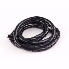 10m Spiral Wrap Cable Tidy Leads Binding/ PC TV Home Cinema Wire Management CCTV