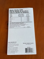 IDEAL Buchanan Wire Marker Booklet 775154 – Household Electrical Panel Labels