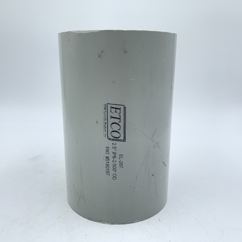 ETCO EL-287 2.5″ IPS E-Loc Coupling HDPE 4″ OD