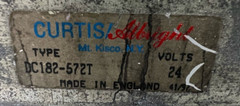 ALBRIGHT DC182-572T CONTACTOR 24 VOLTS HEIGHT 3-7/8 LENGHT 3-1/4″ WIDTH 2-1/2″