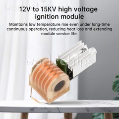 12V to 15KV High Voltage Ignition Module Transformer Coil Inverter Driver Board